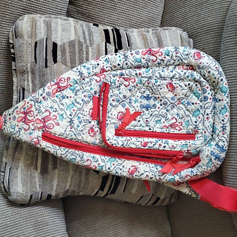 Vera Bradley backpack sling bag